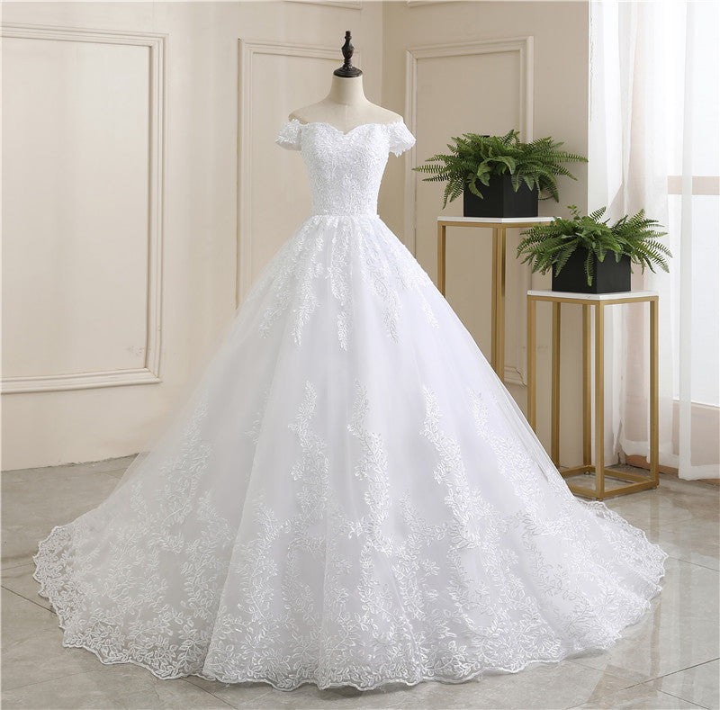 White Lace Ball Gown Debutante Cotillion Dress AL3024 White Lace Ball Gown Debutante Cotillion Dress AL3024