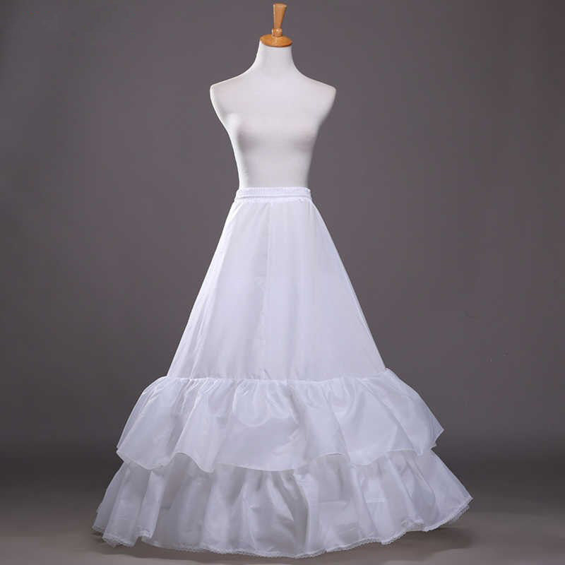 2 Hoop A-line Under Skirt Petticoat for A-line Wedding Dress P1004 – JoJo Bridal Shop