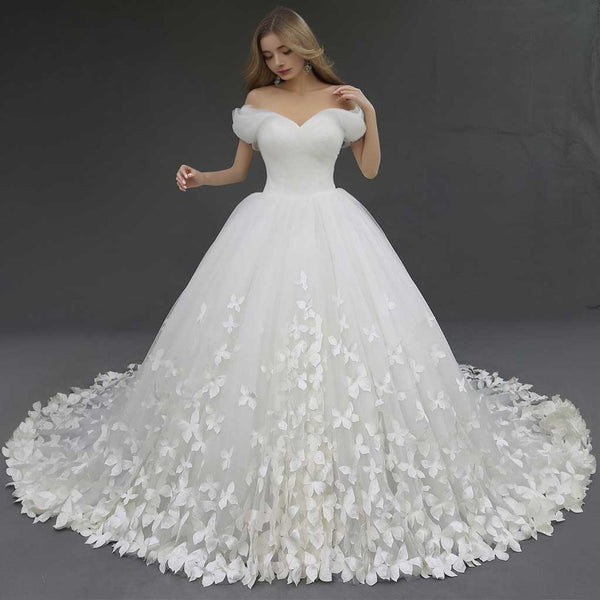 Butterfly Ball Gown Wedding Dress RD2002