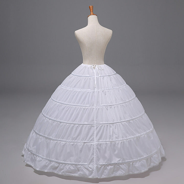 Ball Gown Petticoat with 6 Hoops in Standard and Plus Size