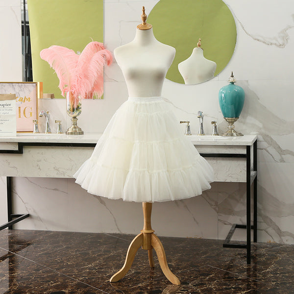 Short Petticoat for Vintage Style tea Length Dresses P1015