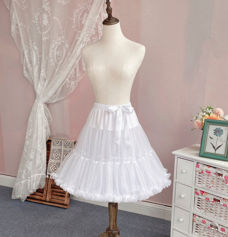 short dress with petticoat Vintage Petticoat Mini Dress shopharvestmoonhome