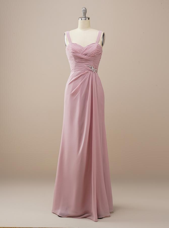 Pink Chiffon 2 Pcs Formal Mother Dress BM224