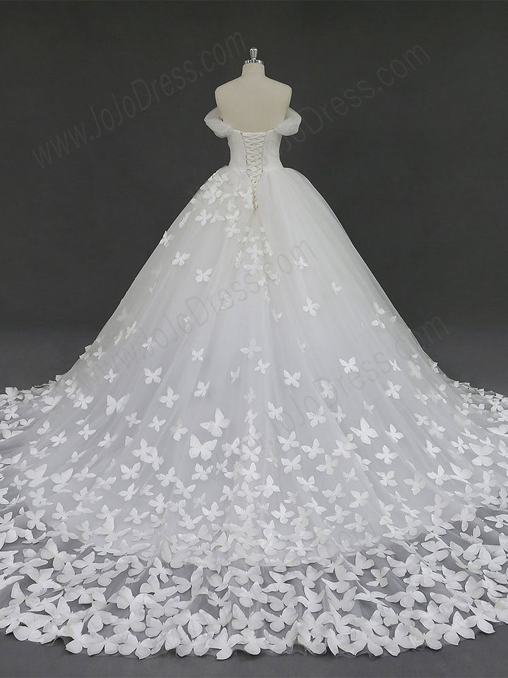 Butterfly Ball Gown Wedding Dress RD2002