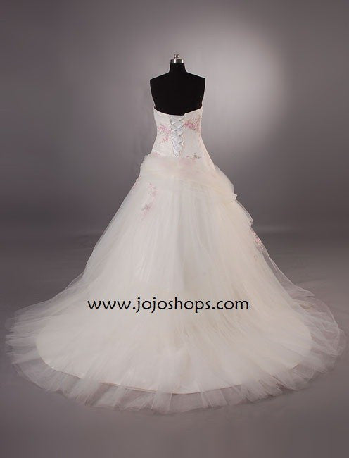 pink cherry blossom wedding dress Cherry Blossom Chic Bridal