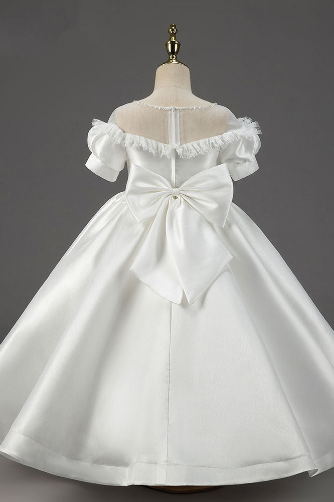 Mini Ball Gown Wedding Dress for Girls CL2006